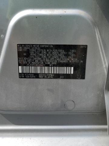 JTLZE4FE4B1126611 - 2011 TOYOTA SCION XB SILVER photo 12