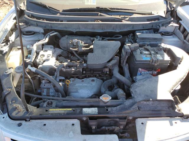 JN8AS58V58W405800 - 2008 NISSAN ROGUE S SILVER photo 12