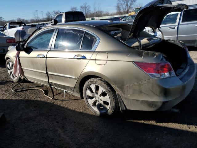 1HGCP36898A013795 - 2008 HONDA ACCORD EXL GOLD photo 2