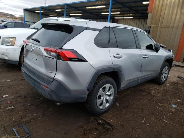 2T3F1RFV2NC301873 - 2022 TOYOTA RAV4 LE SILVER photo 3