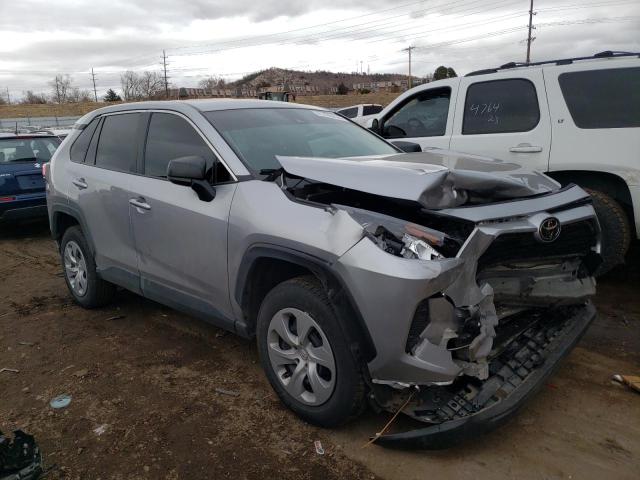 2T3F1RFV2NC301873 - 2022 TOYOTA RAV4 LE SILVER photo 4