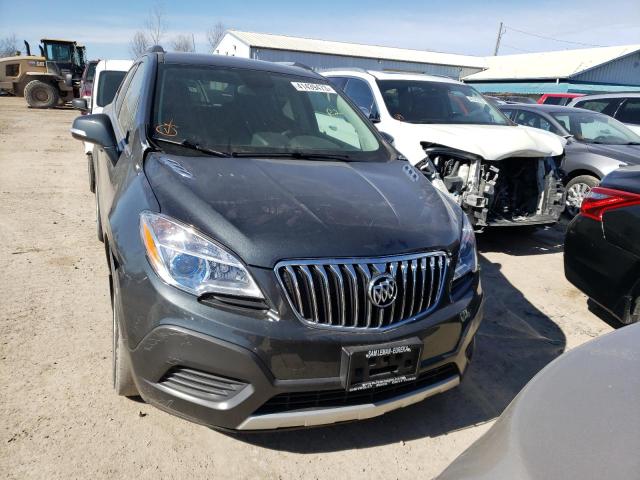 KL4CJASB8GB572750 - 2016 BUICK ENCORE GRAY photo 5