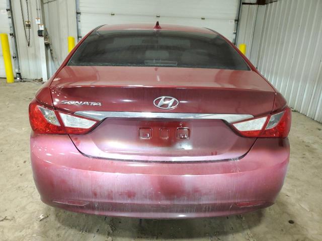 5NPEB4AC8BH094974 - 2011 HYUNDAI SONATA GLS BURGUNDY photo 6