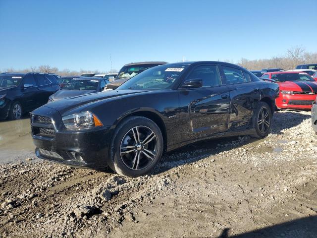 2C3CDXDT8DH730971 - 2013 DODGE CHARGER R/T BLACK photo 1