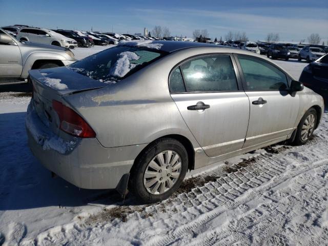 2HGFA16468H117128 - 2008 HONDA CIVIC DX-G GRAY photo 3