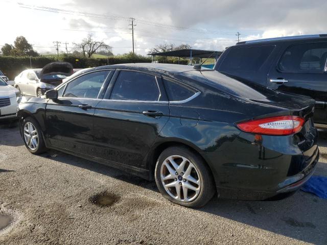 3FA6P0H7XER260930 - 2014 FORD FUSION SE GREEN photo 2