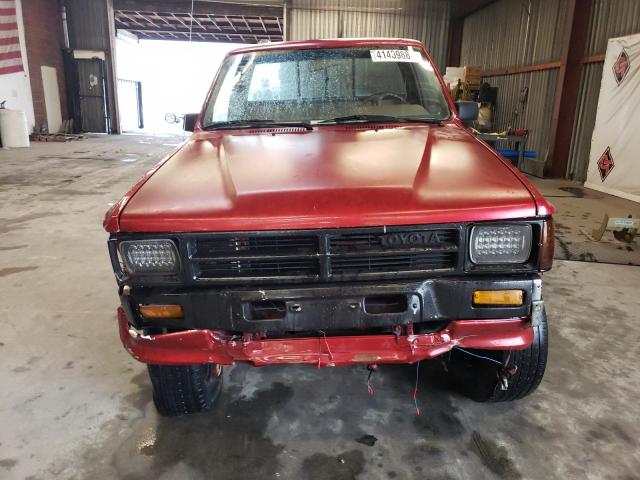 JT4RN64D1H5065138 - 1987 TOYOTA PICKUP RN64 DLX RED photo 5