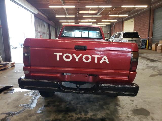 JT4RN64D1H5065138 - 1987 TOYOTA PICKUP RN64 DLX RED photo 6