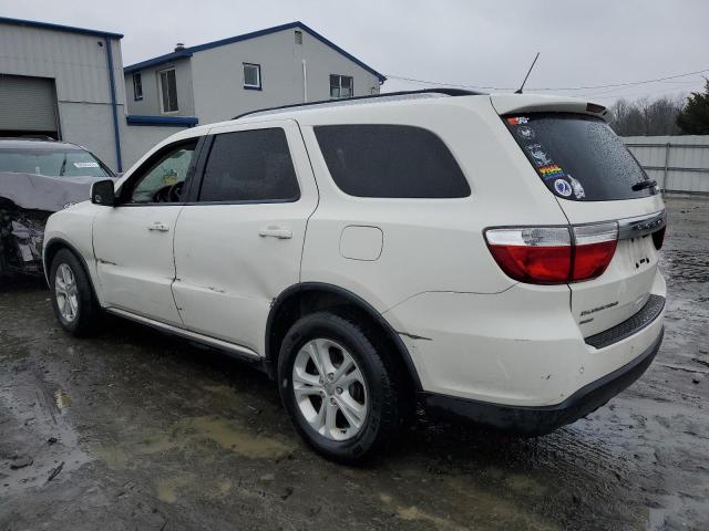 1D4RE4GGXBC733230 - 2011 DODGE DURANGO CREW WHITE photo 2