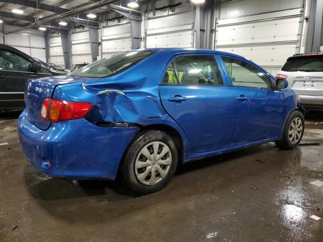 JTDBL40E59J004183 - 2009 TOYOTA COROLLA BASE BLUE photo 3