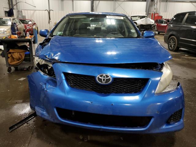 JTDBL40E59J004183 - 2009 TOYOTA COROLLA BASE BLUE photo 5