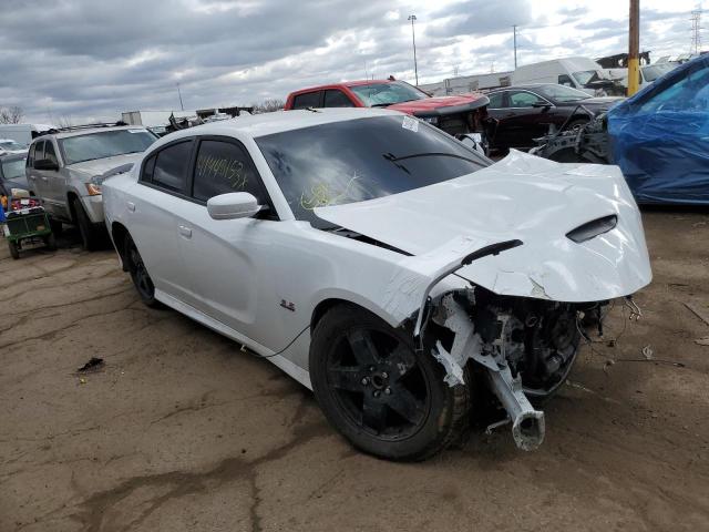 2C3CDXGJ8KH734414 - 2019 DODGE CHARGER SCAT PACK WHITE photo 4