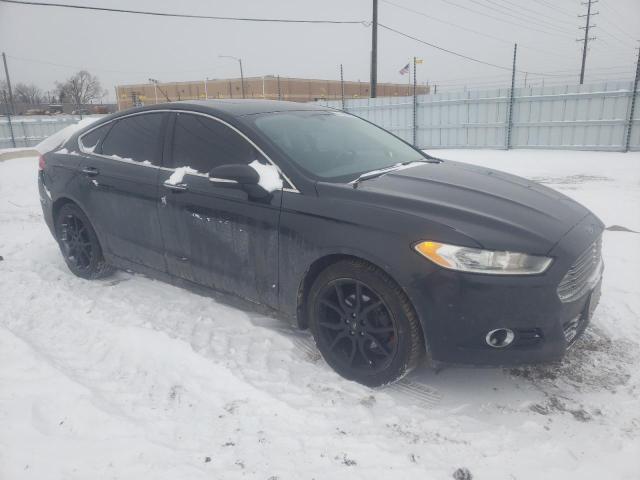 3FA6P0D92ER226987 - 2014 FORD FUSION TITANIUM BLACK photo 4