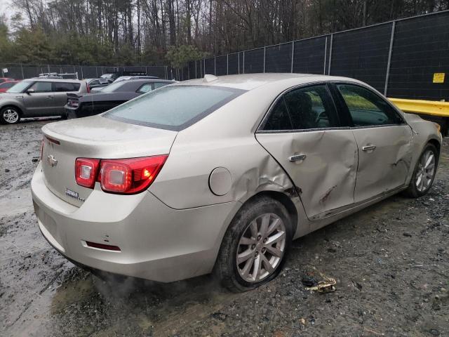 1G11H5SL6EF298570 - 2014 CHEVROLET MALIBU LTZ GOLD photo 3