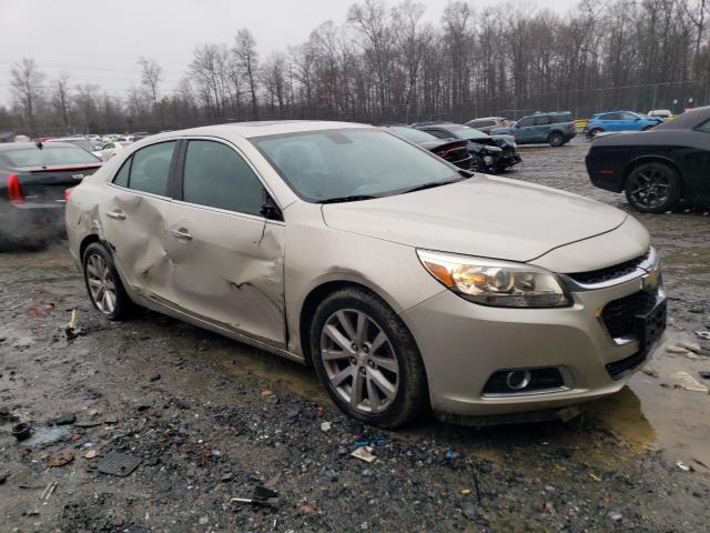 1G11H5SL6EF298570 - 2014 CHEVROLET MALIBU LTZ ოქროსფერი ფოტო 4