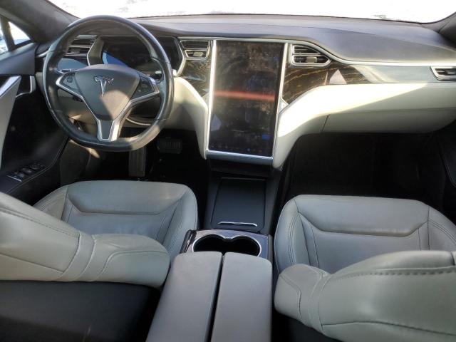 5YJSA1E2XGF151039 - 2016 TESLA MODEL S BLUE photo 8