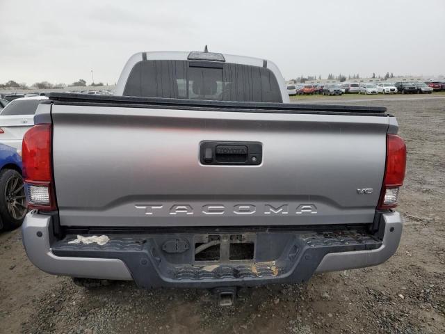 3TMCZ5AN2JM168005 - 2018 TOYOTA TACOMA DOUBLE CAB SILVER photo 6