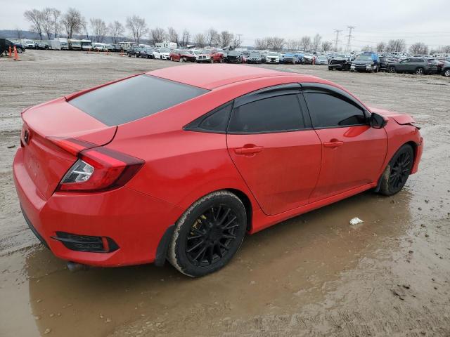 2HGFC2F72GH525442 - 2016 HONDA CIVIC EX RED photo 3