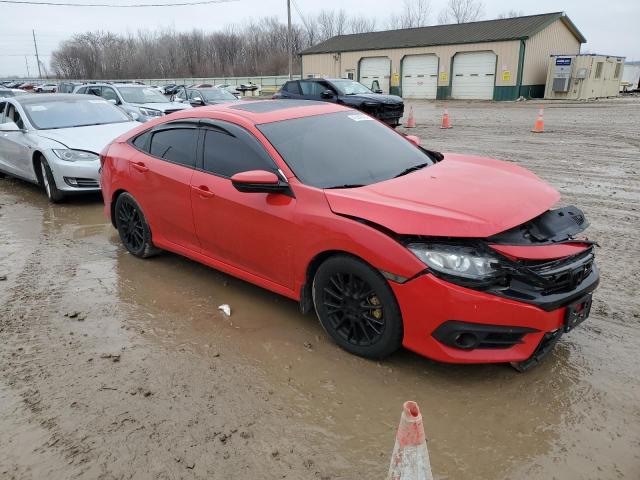 2HGFC2F72GH525442 - 2016 HONDA CIVIC EX RED photo 4