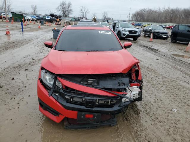 2HGFC2F72GH525442 - 2016 HONDA CIVIC EX RED photo 5