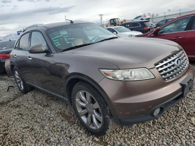 JNRBS08W24X401168 - 2004 INFINITI FX45 BROWN photo 4