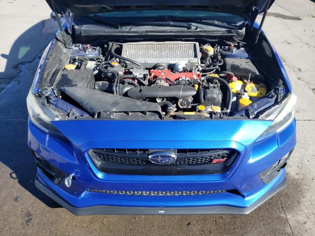 JF1VA2L61F9814893 - 2015 SUBARU WRX STI BLUE photo 11