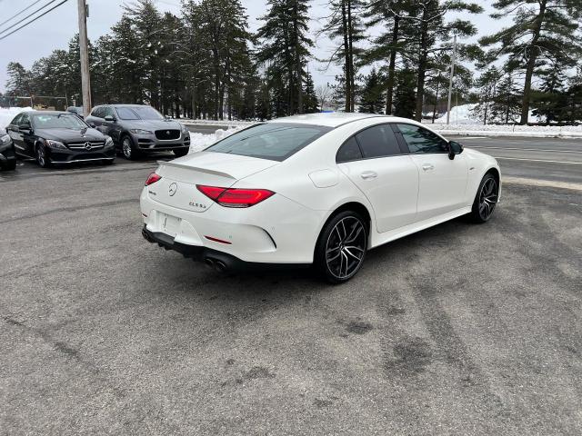 WDD2J6BB7KA027674 - 2019 MERCEDES-BENZ CLS AMG 53 4MATIC WHITE photo 3