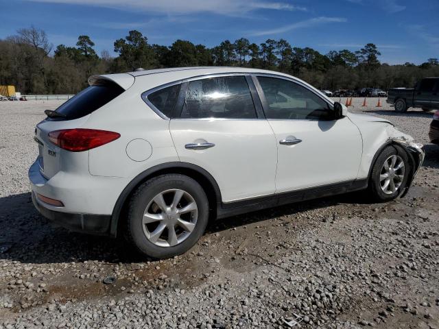 JNKAJ09E98M302096 - 2008 INFINITI EX35 BASE WHITE photo 3