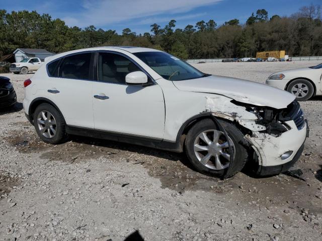 JNKAJ09E98M302096 - 2008 INFINITI EX35 BASE WHITE photo 4