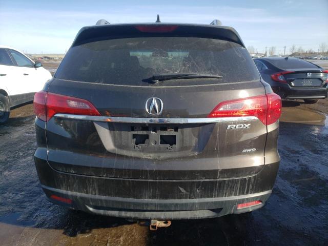 5J8TB4H50FL804628 - 2015 ACURA RDX TECHNOLOGY BROWN photo 6