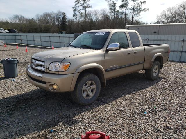 5TBBT44166S478044 - 2006 TOYOTA TUNDRA ACCESS CAB SR5 TAN photo 1
