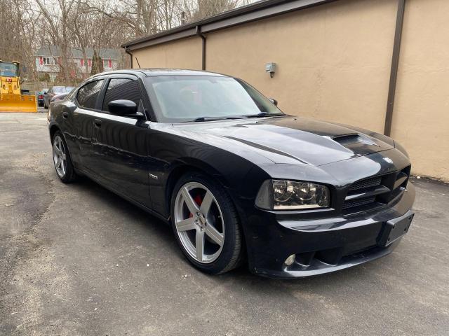 2B3LA73W08H150301 - 2008 DODGE CHARGER SRT-8 BLACK photo 1