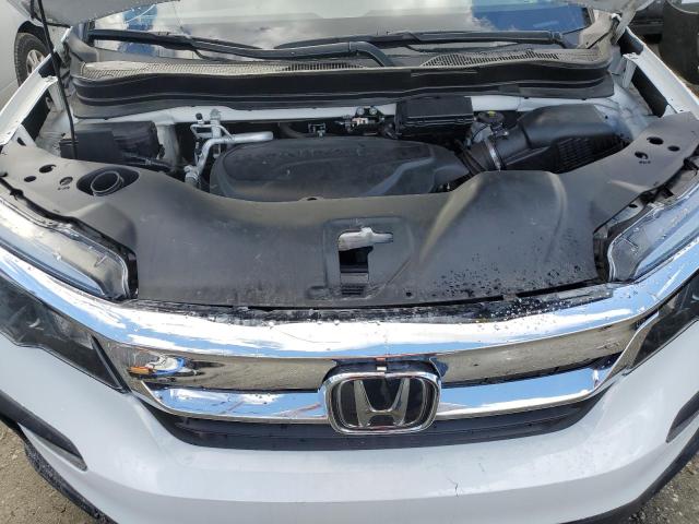 5FNYF5H5XNB038472 - 2022 HONDA PILOT EXL WHITE photo 12