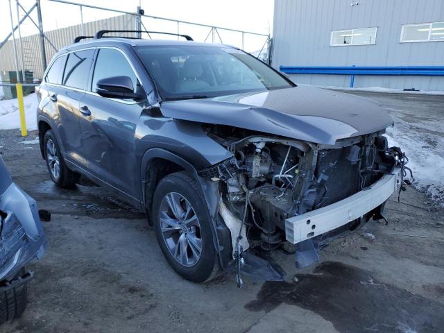 5TDJKRFH0FS160160 - 2015 TOYOTA HIGHLANDER XLE SILVER photo 4