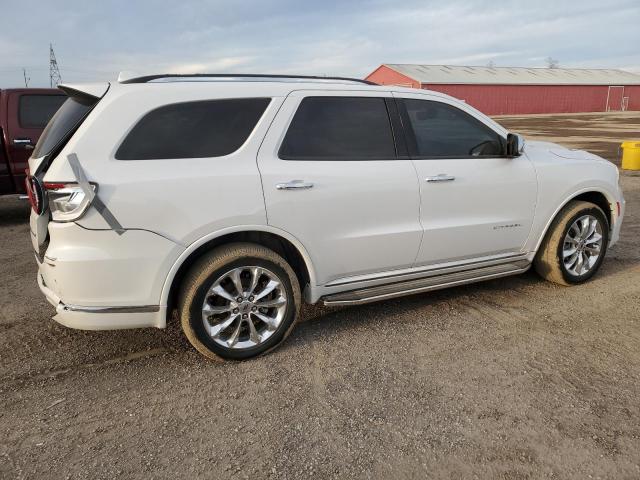 1C4RDJEG3MC757213 - 2021 DODGE DURANGO CITADEL WHITE photo 3