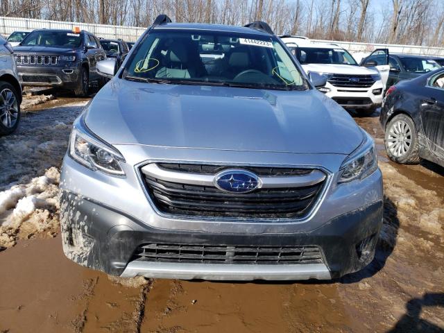 4S4BTANCXM3229360 - 2021 SUBARU OUTBACK LIMITED BLUE photo 5