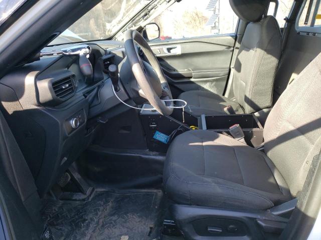 1FM5K8AB1MGA65558 - 2021 FORD EXPLORER POLICE INTERCEPTOR თეთრი ფოტო 7