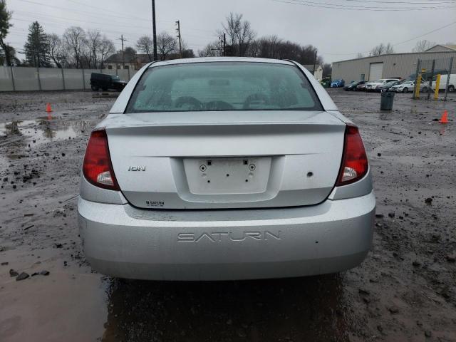 1G8AJ52F93Z152661 - 2003 SATURN ION LEVEL 2 SILVER photo 6