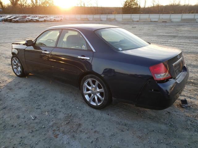 JNKAY41E04M401530 - 2004 INFINITI M45 BLUE photo 2