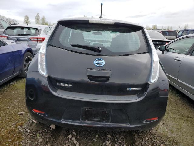 1N4AZ0CP0DC409564 - 2013 NISSAN LEAF S BLACK photo 6