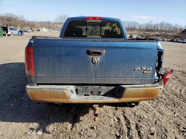 1D7HU18D65S154329 - 2005 DODGE RAM 1500 ST BLUE photo 6