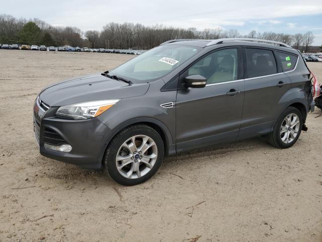 1FMCU0J92FUA31133 - 2015 FORD ESCAPE TITANIUM GRAY photo 1