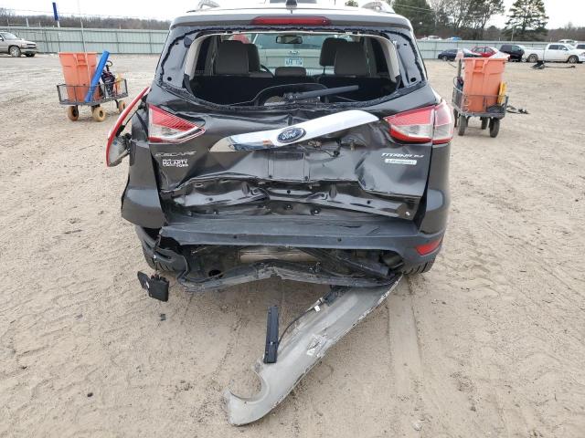 1FMCU0J92FUA31133 - 2015 FORD ESCAPE TITANIUM GRAY photo 6