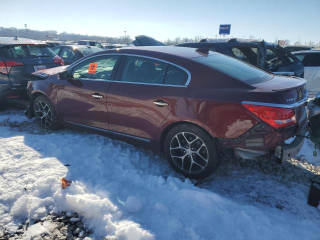 1G4G45G33GF183400 - 2016 BUICK LACROSSE SPORT TOURING RED photo 2