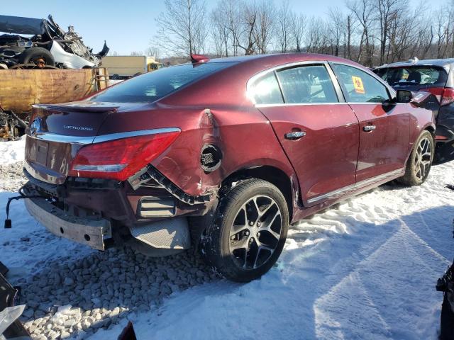 1G4G45G33GF183400 - 2016 BUICK LACROSSE SPORT TOURING RED photo 3