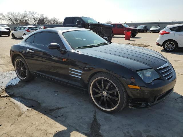 1C3AN69LX4X000255 - 2004 CHRYSLER CROSSFIRE LIMITED BLACK photo 4