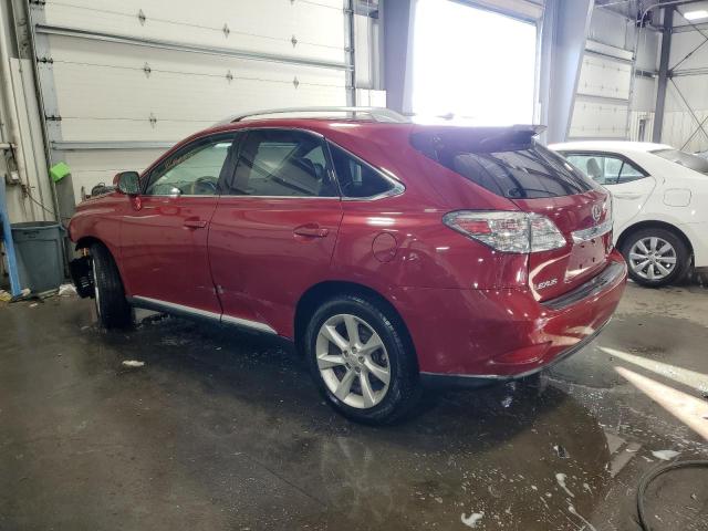 2T2ZK1BA1AC022881 - 2010 LEXUS RX 350 BURGUNDY photo 2