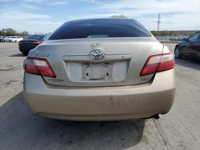 4T1BE46K47U522977 - 2007 TOYOTA CAMRY CE BEIGE photo 6