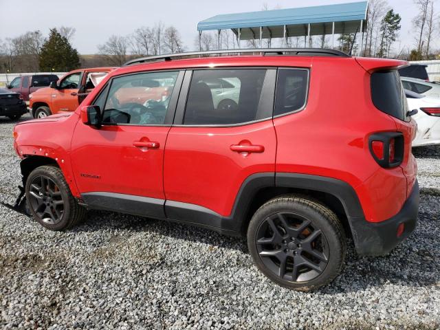 ZACNJDB1XNPN83207 - 2022 JEEP RENEGADE LATITUDE RED photo 2