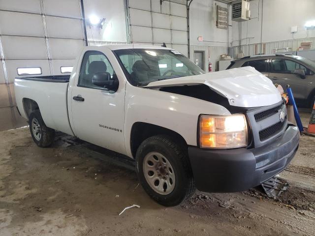 1GCEC14X38Z186022 - 2008 CHEVROLET SILVERADO C1500 WHITE photo 4